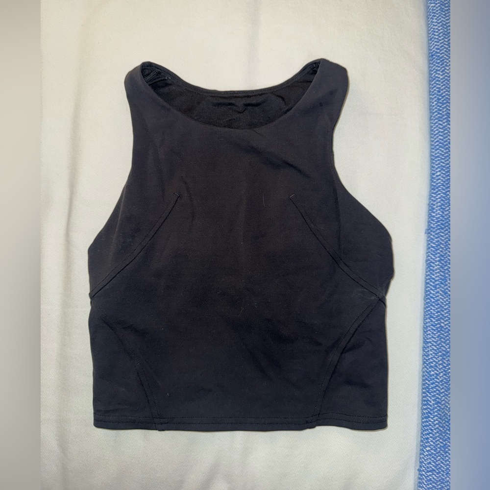 Lululemon High-Neck Crop Tank Top